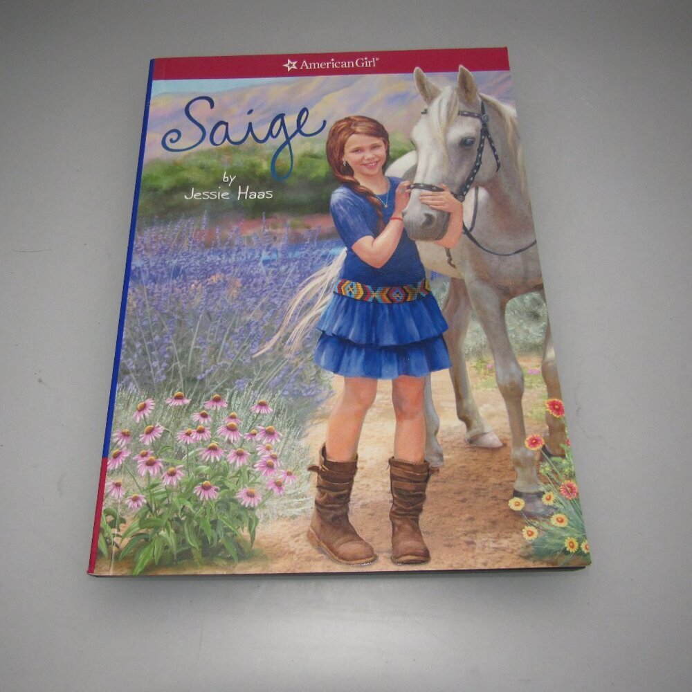 American Girl Saige (Girl of the Year 2013) by Jessie Haas – Paperback Book